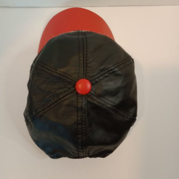 NFL San Francisco 49ers Leather Cap OSFA Made in USA - Picture 7 of 10